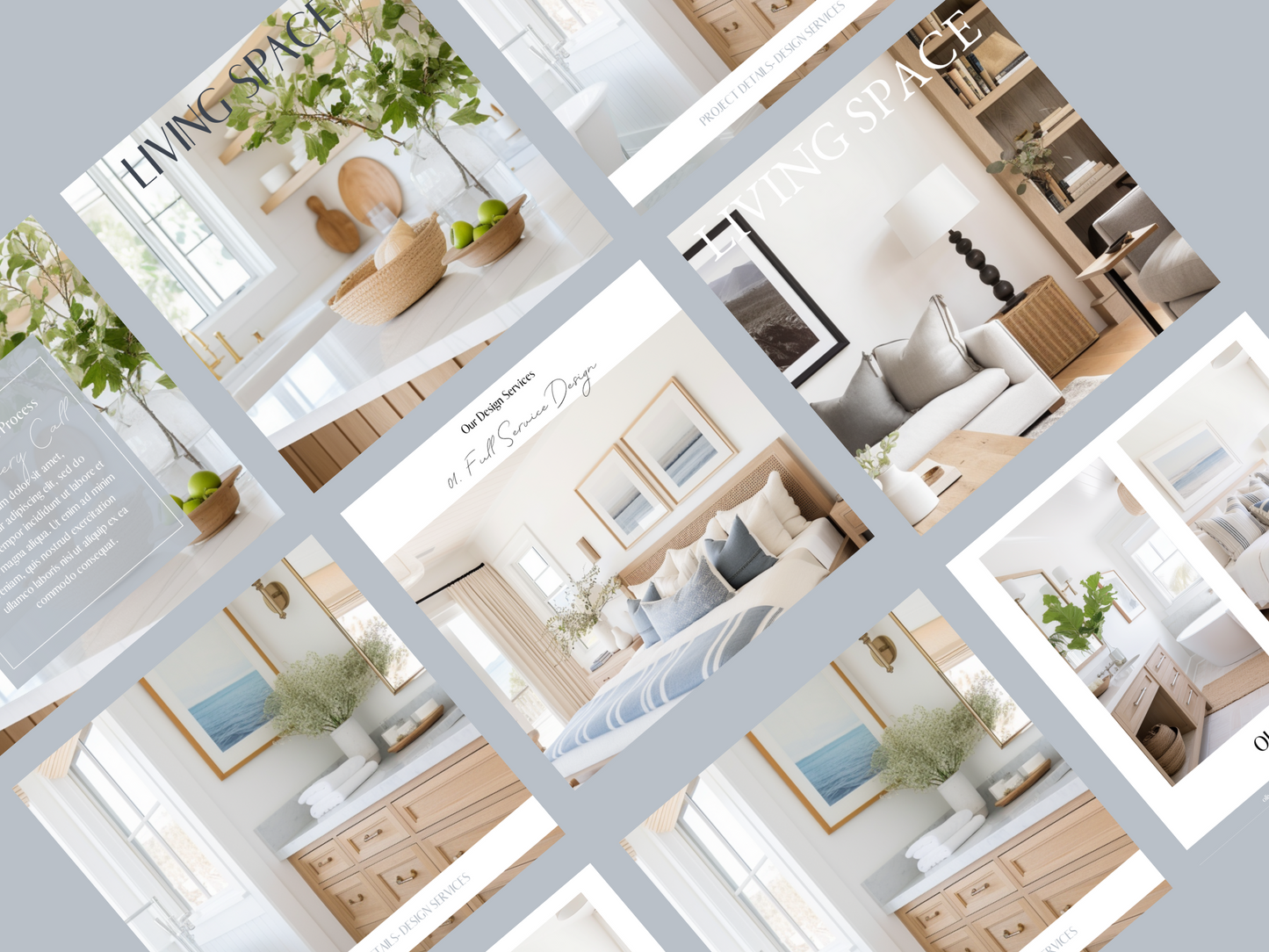 Olivia Instagram Templates for Interior Designers