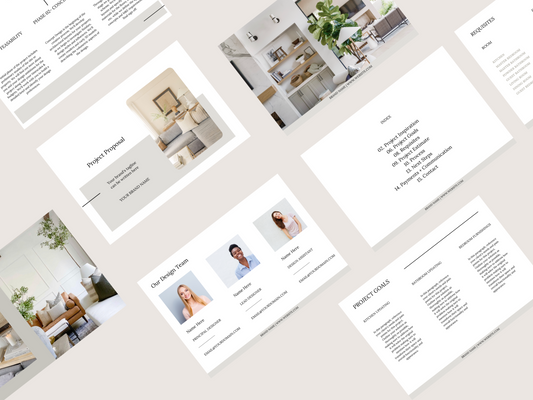 LORA PROPOSAL TEMPLATE FOR INTERIOR DESIGNERS