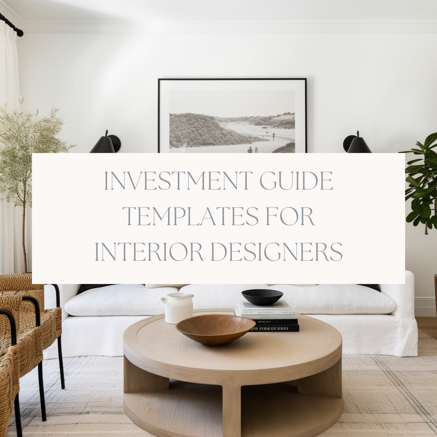 INVESTMENT GUIDE FOR INTERIOR DESIGNERS