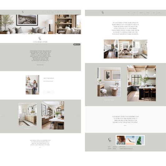 COVE WEBSITE TEMPLATE