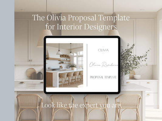 OLIVIA PROPOSAL TEMPLATE FOR INTERIOR DESIGNERS