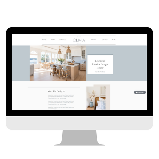 OLIVIA WEBSITE TEMPLATE