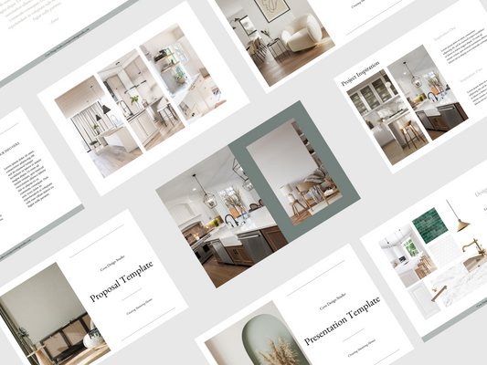 THE COVE BUSINESS TEMPLATE BUNDLE FOR INTERIOR DESIGNERS