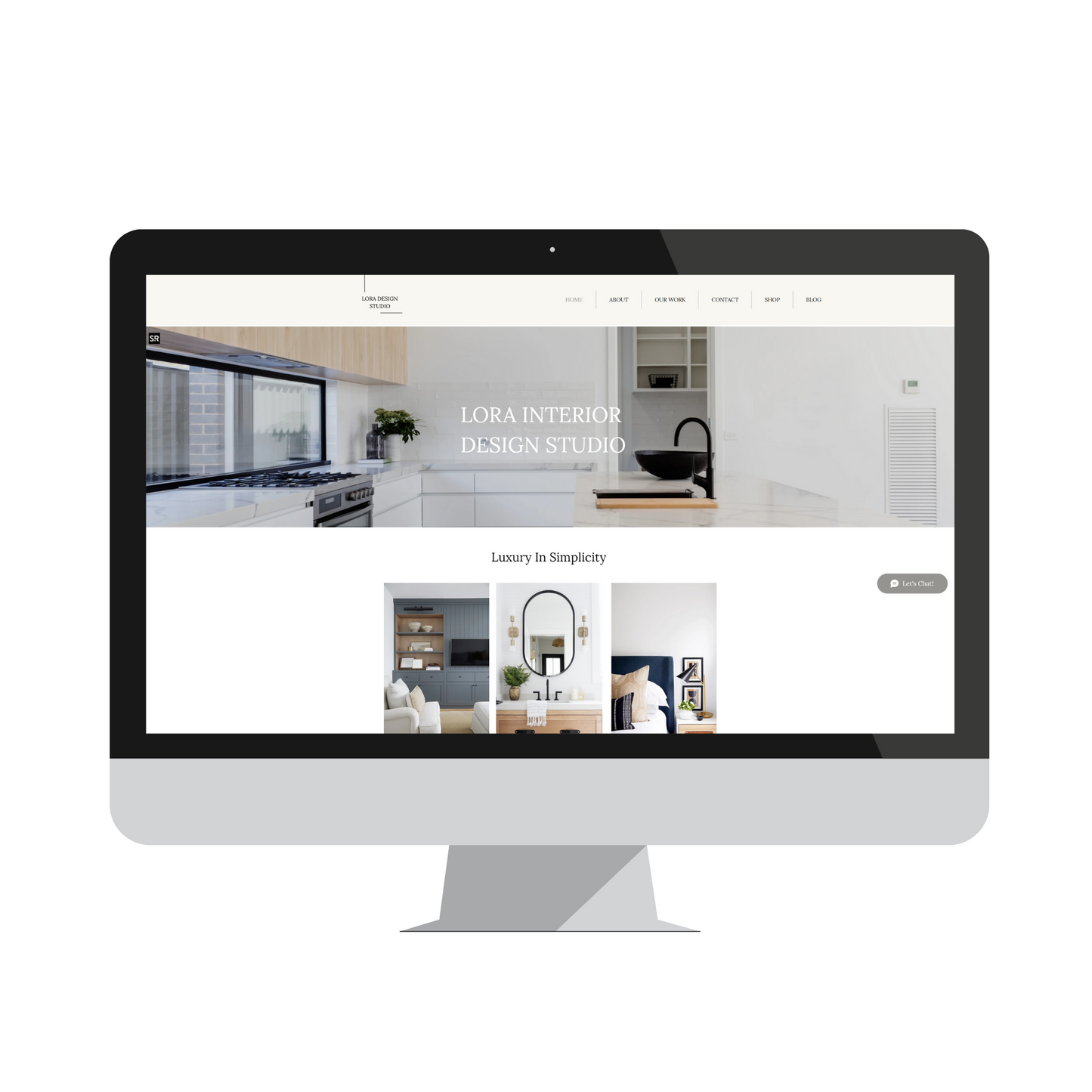 LORA WEBSITE TEMPLATE