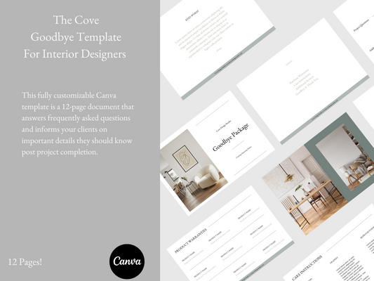 COVE GOODBYE TEMPLATE FOR INTERIOR DESIGNERS