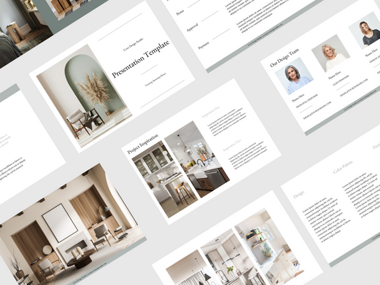 COVE PRESENTATION TEMPLATE FOR INTERIOR DESIGNERS