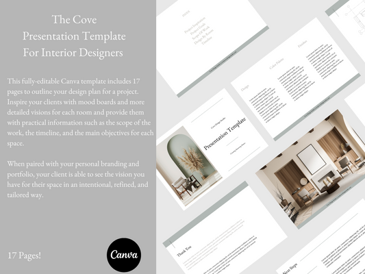 COVE PRESENTATION TEMPLATE FOR INTERIOR DESIGNERS