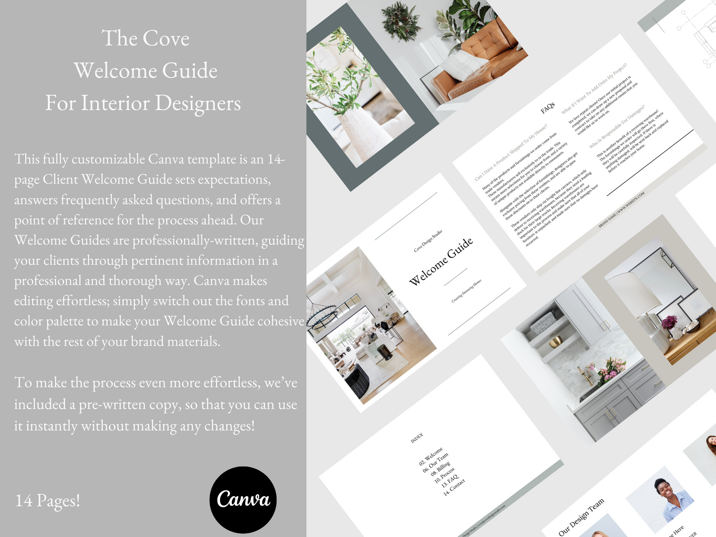 COVE WELCOME GUIDE FOR INTERIOR DESIGNERS