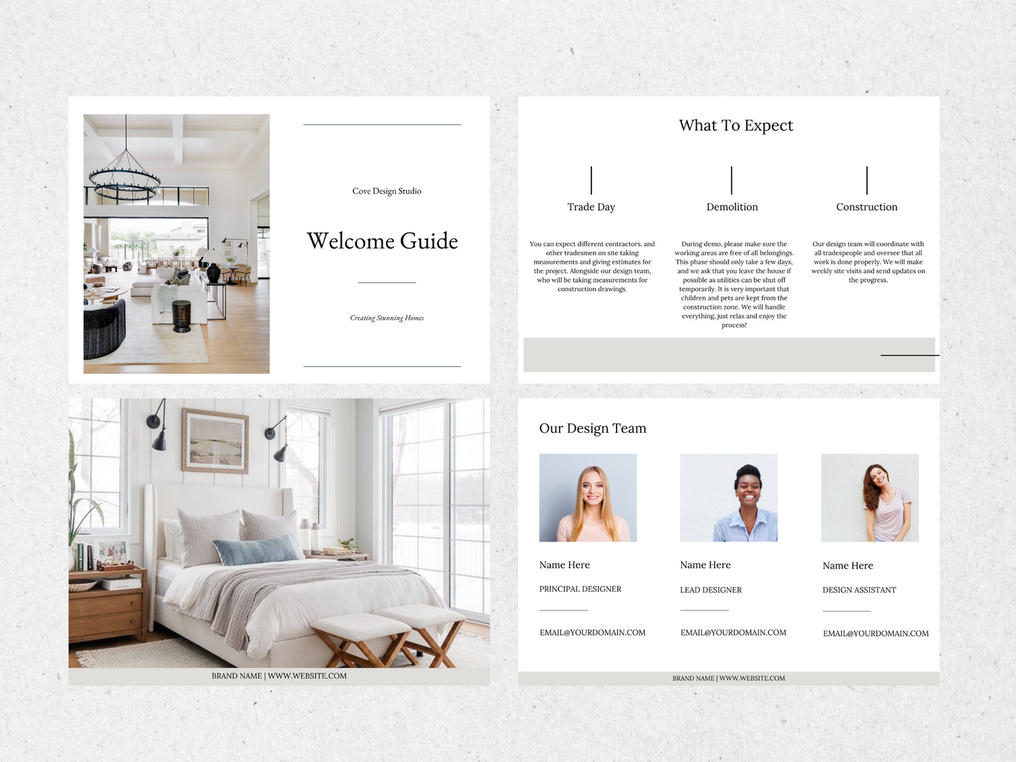 COVE WELCOME GUIDE FOR INTERIOR DESIGNERS