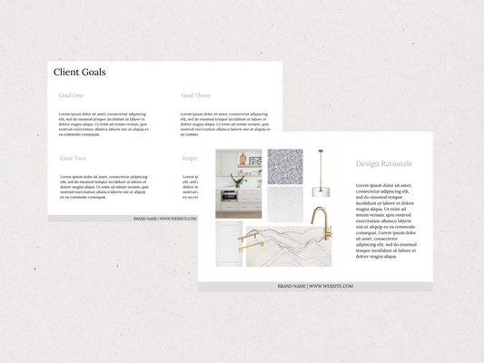 LORA PRESENTATION TEMPLATE FOR INTERIOR DESIGNERS