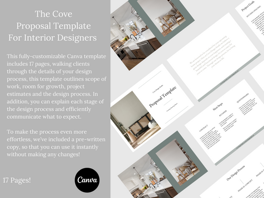 COVE PROPOSAL TEMPLATE FOR INTERIOR DESIGNERS