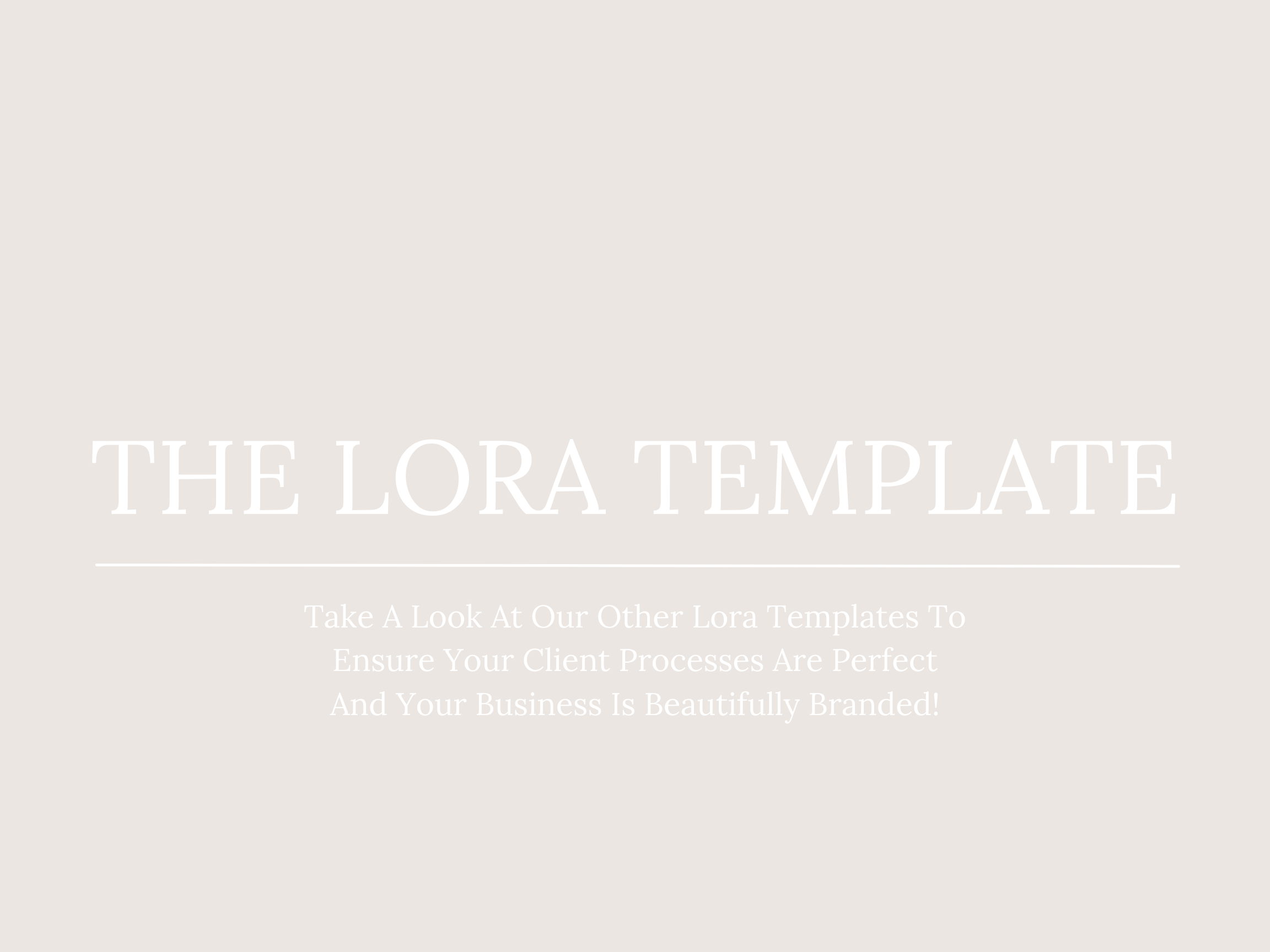 LORA INVESTMENT GUIDE FOR INTERIOR DESIGNERS