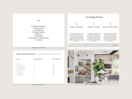 LORA PROPOSAL TEMPLATE FOR INTERIOR DESIGNERS