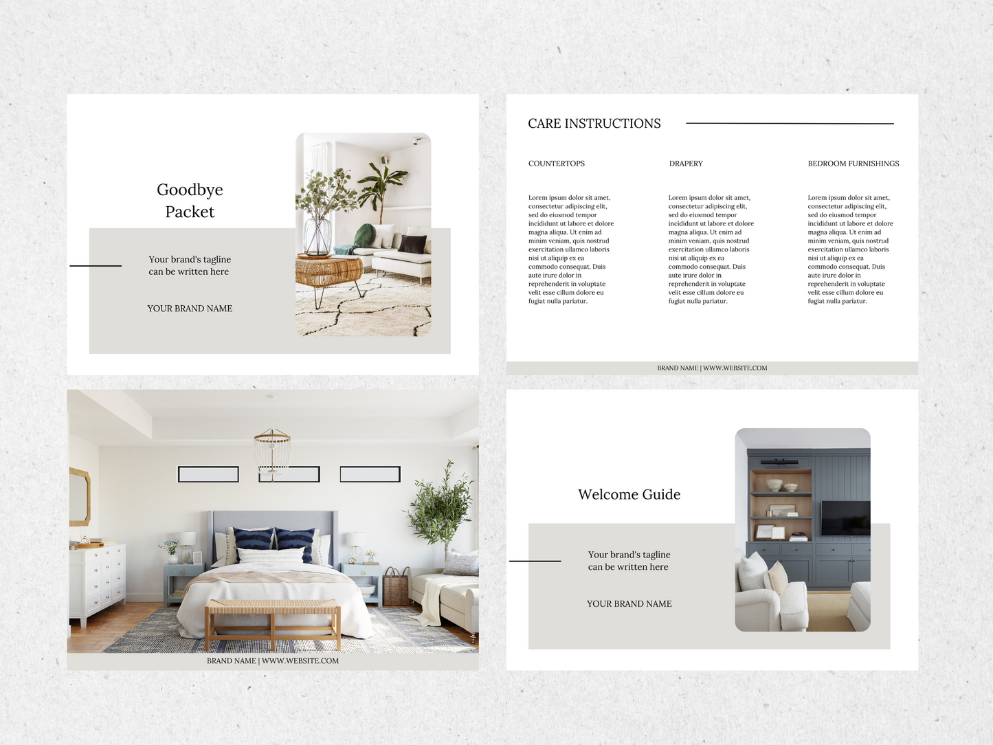 THE LORA BUSINESS TEMPLATE   BUNDLE FOR INTERIOR DESIGNERS