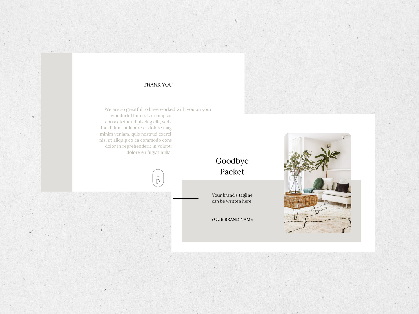 THE LORA BUSINESS TEMPLATE   BUNDLE FOR INTERIOR DESIGNERS