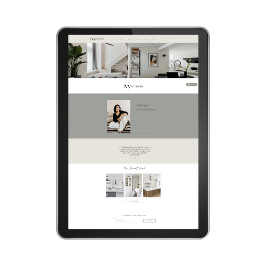 IVY WEBSITE TEMPLATE