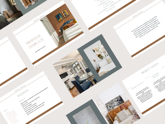 VENICE PROPOSAL TEMPLATE FOR INTERIOR DESIGNERS
