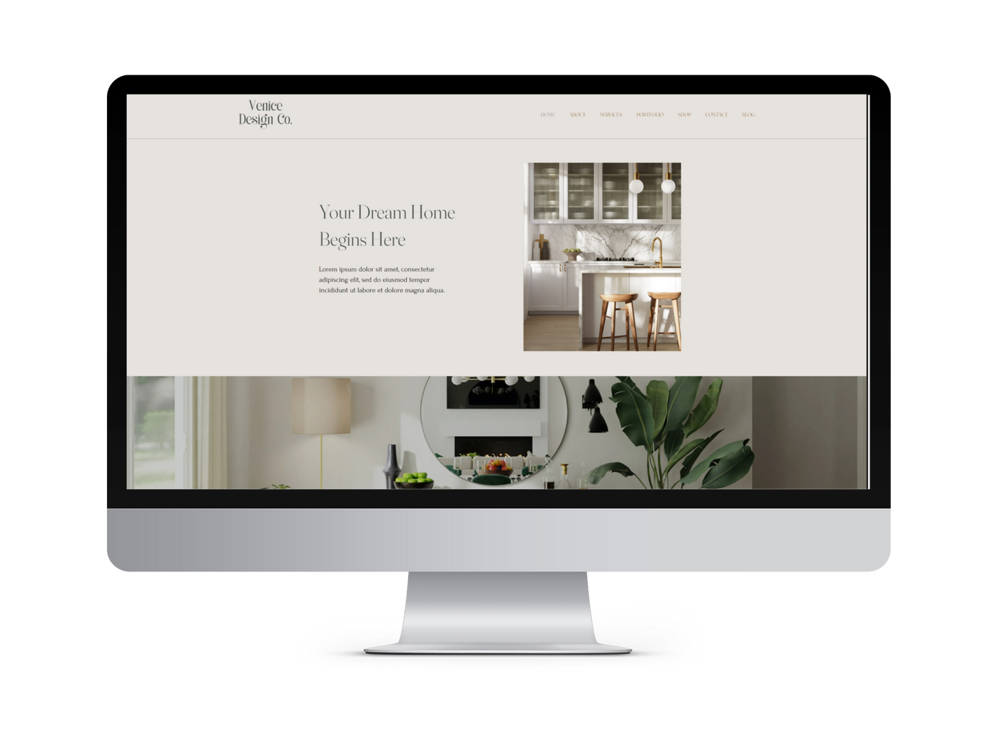 VENICE WEBSITE TEMPLATE