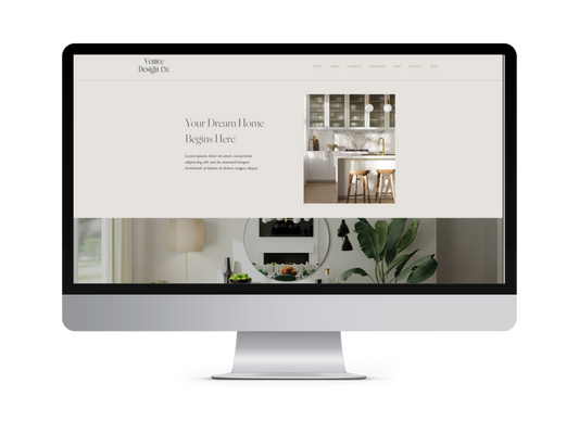 VENICE WEBSITE TEMPLATE