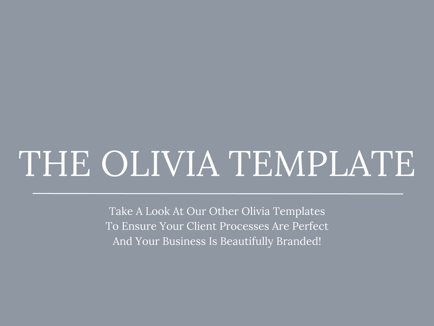 OLIVIA PRESENTATION TEMPLATE FOR INTERIOR DESIGNERS