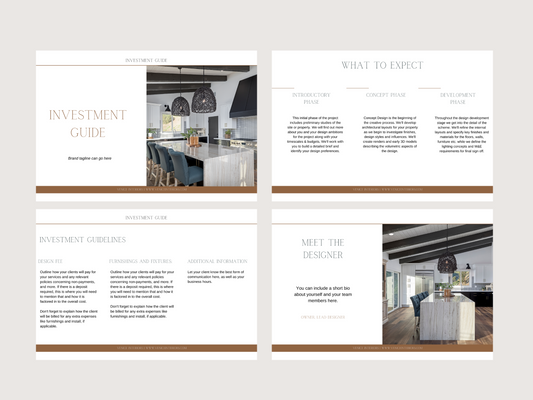 VENICE INVESTMENT GUIDE FOR INTERIOR DESIGNERS